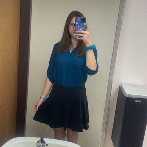 H&M Divided Black Mini Skirt S